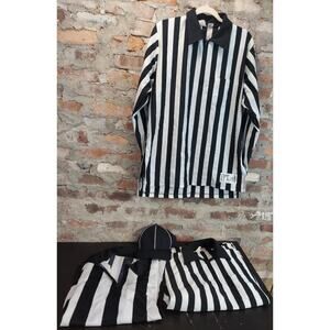 Referee Shirt & Hat Bundle Lot Mens Sz XL Long & Short Sleeve